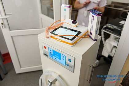 Secția de Pediatrie a Spitalului Județean, dotată cu cu aparate medicale oferite de Shopping City Suceava