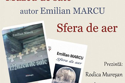 Dubla lansare de carte purtând semnătura scriitorului ieșean Emilian Marcu, la Biblioteca Bucovinei
