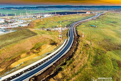 Suceava tranzitată de 27% mai puține autovehicule, după deschiderea rutei ocolitoare - Ruta ocolitoare a Sucevei - foto DroneMaster.ro 1