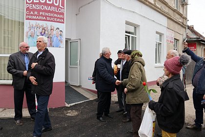 Primul club al pensionarilor, inaugurat în centrul Sucevei - urmează cluburi în toate cartierele