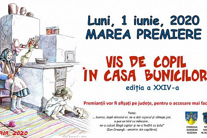 Muzeul Național al Bucovinei a premiat lucrările copiilor participanți la concursul ”Vis de copil în casa bunicilor”, ediția 2020