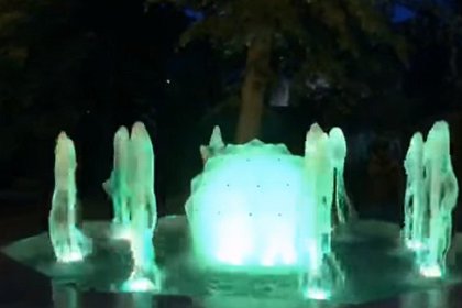 Jocuri de apă și lumini la fântânile arteziene din Parcul Central, reparate și modernizate (Video)