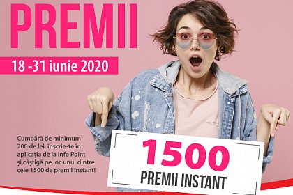 1500 de premii instant la Shopping City Suceava