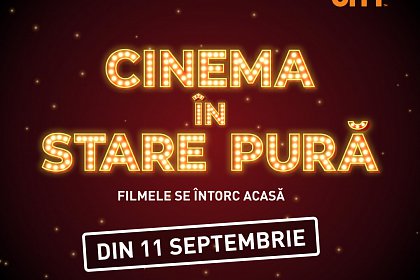 Cinema City deschide peste 230 săli de cinema în toată ţara, de vineri, 11 septembrie