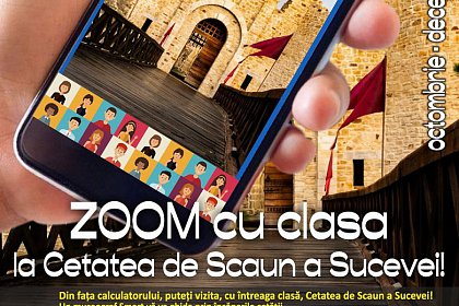 ZOOM cu clasa la Cetatea de Scaun a Sucevei