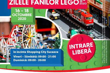 Expoziție inedită de construcții lego Brickenburg Expo