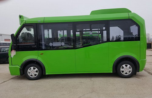 7 autobuze electrice mici completează parcul auto de transport public electric din Suceava