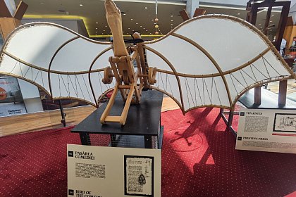 Invențiile și picturile lui Leonardo da Vinci, la Iulius Mall Suceava