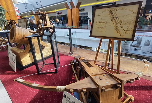 Invențiile și picturile lui Leonardo da Vinci, la Iulius Mall Suceava