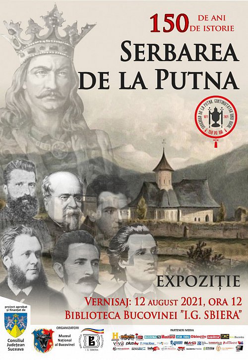 „Serbarea de la Putna (15 august 1871) - 150 de ani de istorie” - expozițe foto-documentară la Biblioteca Bucovinei