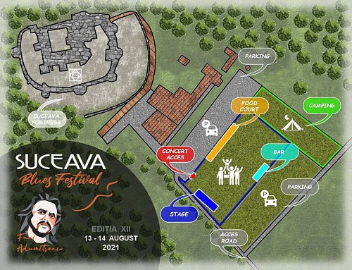 Acces gratuit la Suceava Blues Festival 2021