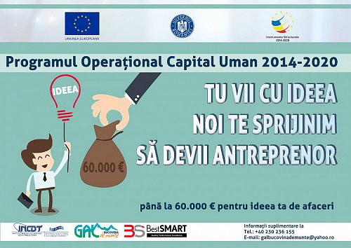 Vino alături de noi în proiectul ATELIERUL DE BUSINESS și te sprijinim să devii un antreprenor de succes