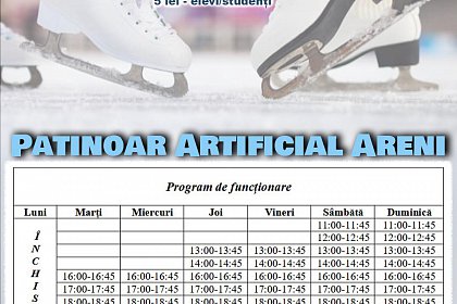 Patinoarul Areni rămâne deschis până la 1 martie