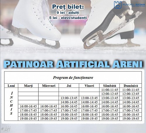 Patinoarul Areni rămâne deschis până la 1 martie