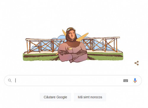 Google Doodle dedicat Elenei Caragiani Stoenescu