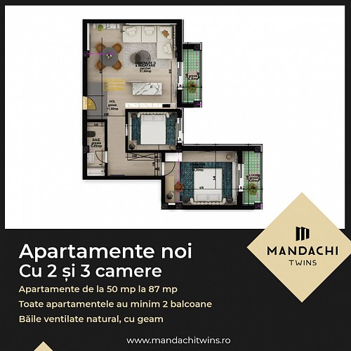Ofertă de sezon la apartamente în ansamblul rezidențial Mandachi Twins, cu acces liber în șantier - Investitii de criza