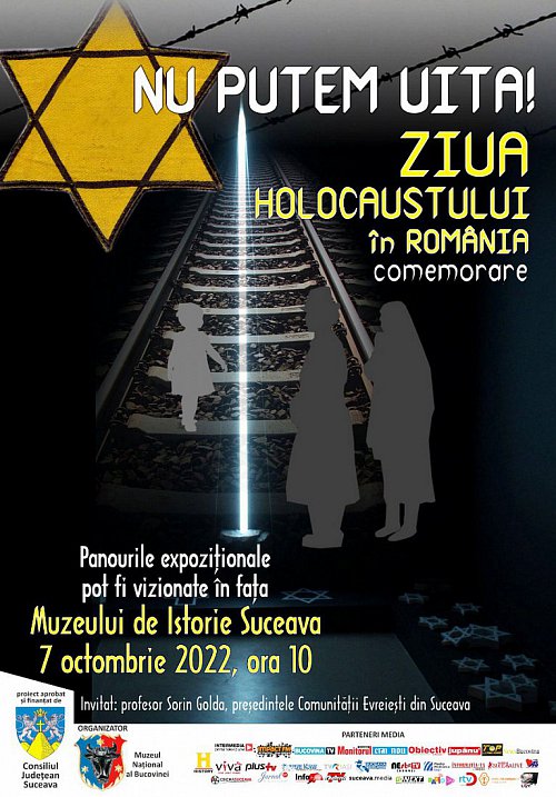 Ziua Holocaustului din România, marcată prin deschiderea expoziției foto-documentară NU PUTEM UITA...
