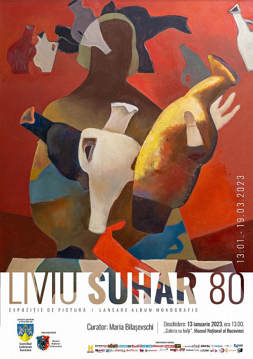 Vernisajul expoziției de pictură Liviu Suhar 80 și lansarea albumului monografic