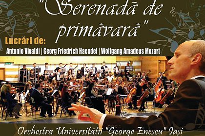 Concert simfonic „Serenadă de primăvară” la Cinema Modern - Concertul simfonic „Serenadă de primăvară” va avea loc in sala Cinematografului Modern