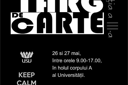 Târg de carte, la Universitatea „Ştefan cel Mare” Suceava