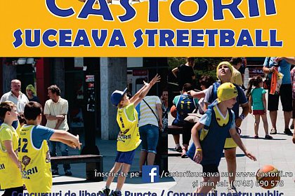 Turneu de baschet în centrul Sucevei, organizat de „Castorii” - Castorii Suceava streetball 2016