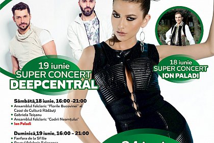 Lidia Buble, Deepcentral, Ion Paladi și artiști locali, la Festivalul Verii