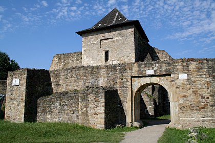 Intrarea in Cetatea de Scaun Suceava