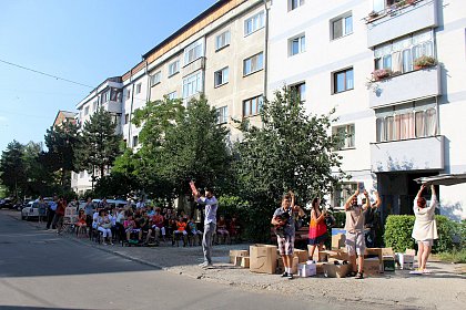 Teatru pe străzile Sucevei