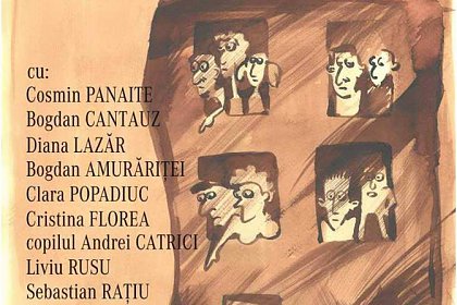 Spectacolele „Cărțile” și „Trenul de noapte” se joacă marți la Rădăuți