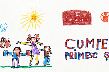 “Cumperi tu, primesc și ei!”, la  Alexandria Librării