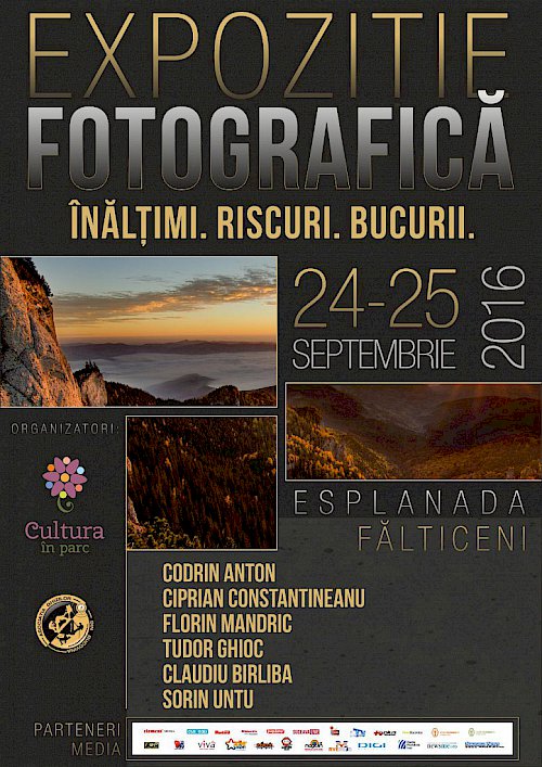 Cultura în parc - Expoziție fotografică și spectacol de teatru, la Fălticeni