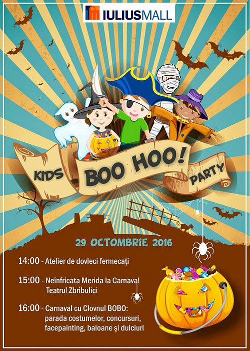 BOO HOO! Kids Party la Iulius Mall Suceava