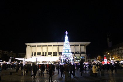 Suceava a îmbrăcat haina sărbătorilor de iarnă