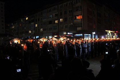 Suceava a îmbrăcat haina sărbătorilor de iarnă