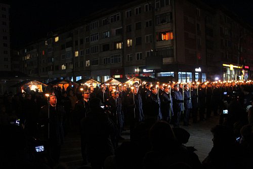 Suceava a îmbrăcat haina sărbătorilor de iarnă