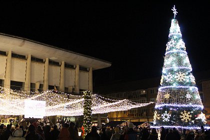 Suceava a îmbrăcat haina sărbătorilor de iarnă