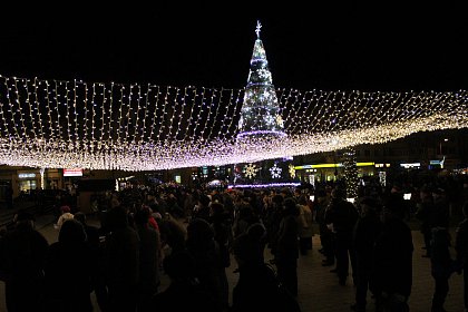 Suceava a îmbrăcat haina sărbătorilor de iarnă