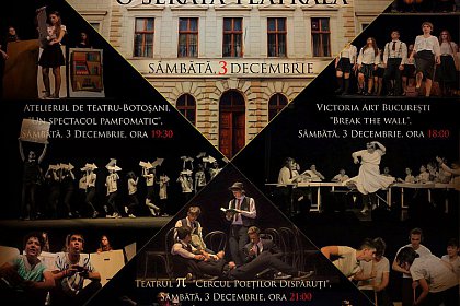 "O serată teatrală..." la Teatrul Municipal Matei Vișniec Suceava