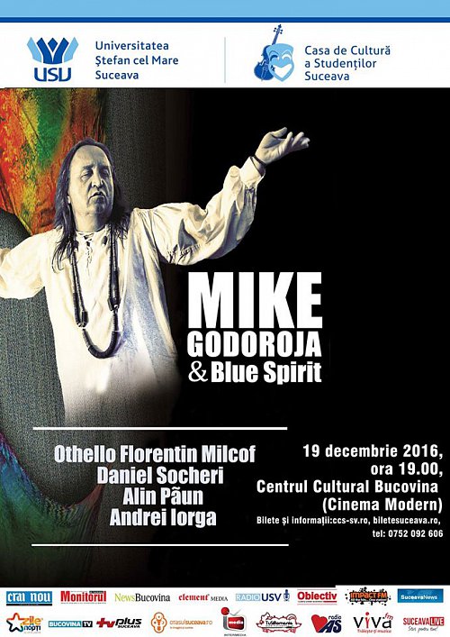 Mike Godoroja& Blue Spirit live la Suceava