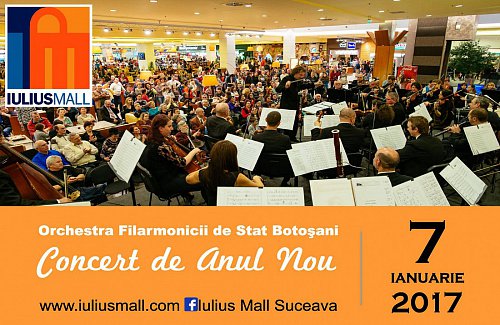 Concertul de Anul Nou, la Iulius Mall Suceava