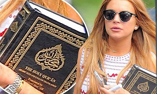 Lindsey Lohan s-a convertit la islamism