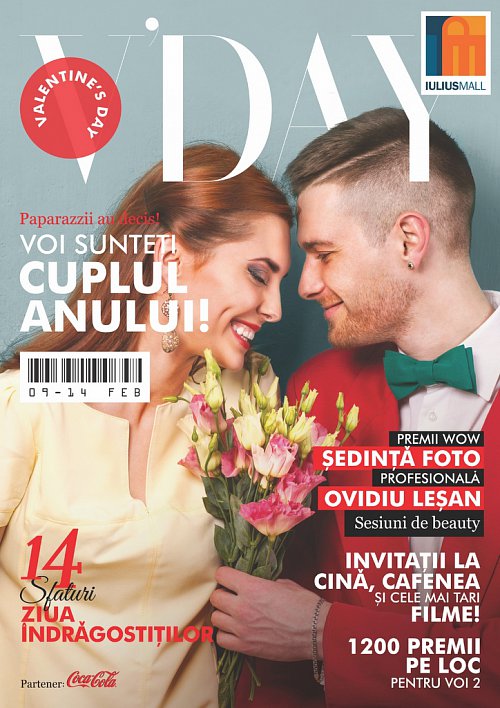 Premii pentru îndrăgostiți, la Iulius Mall Suceava, de Valentine`s Day