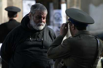 Regizorul Radu Gabrea a murit, la 79 de ani - Regizorul Radu Gabrea si actorul Claudiu Bleont