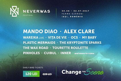 Neverwas - Trei zile și trei nopți de muzică live la primul festival gigant din NE României