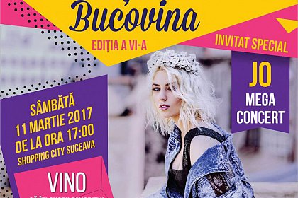 Concert JO si Concurs „Miss şi Mister Bucovina” la Shopping City Suceava