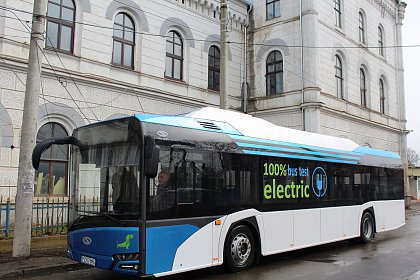 Călătorii gratuite cu un autobuz electric Solaris, timp de 10 zile