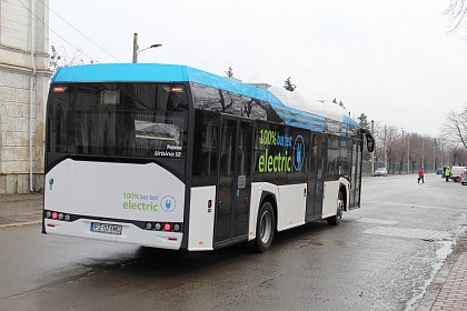 Călătorii gratuite cu un autobuz electric Solaris, timp de 10 zile