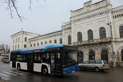 Călătorii gratuite cu un autobuz electric Solaris, timp de 10 zile