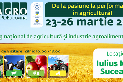 Târgul Agro Expo Bucovina se deschide de astazi