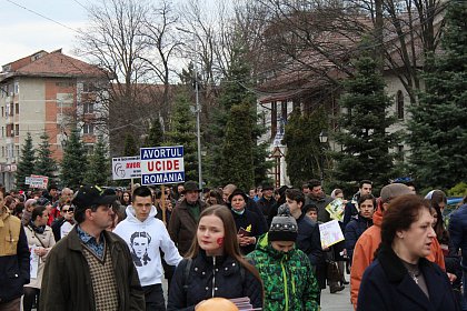 Peste 1000 de participanți la „Marșul pentru viață”, pe străzile Sucevei